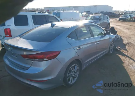 2017 Hyundai Elantra Limited from USA, damaged, VIN 5NPD84LF8HH040052